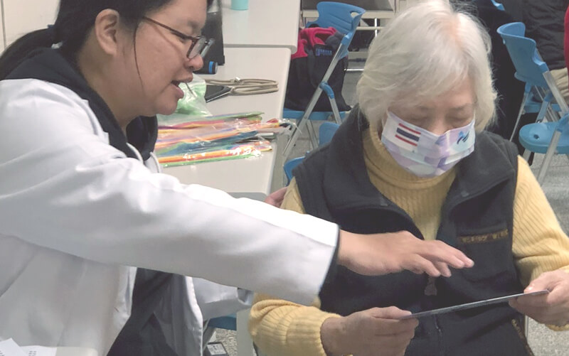 瓊泰社區血管健康檢測活動_活動現場