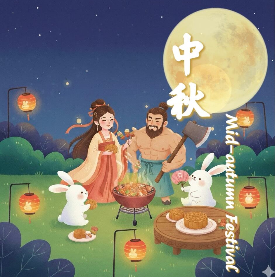 舒適美優物理治療所_中秋節賀卡