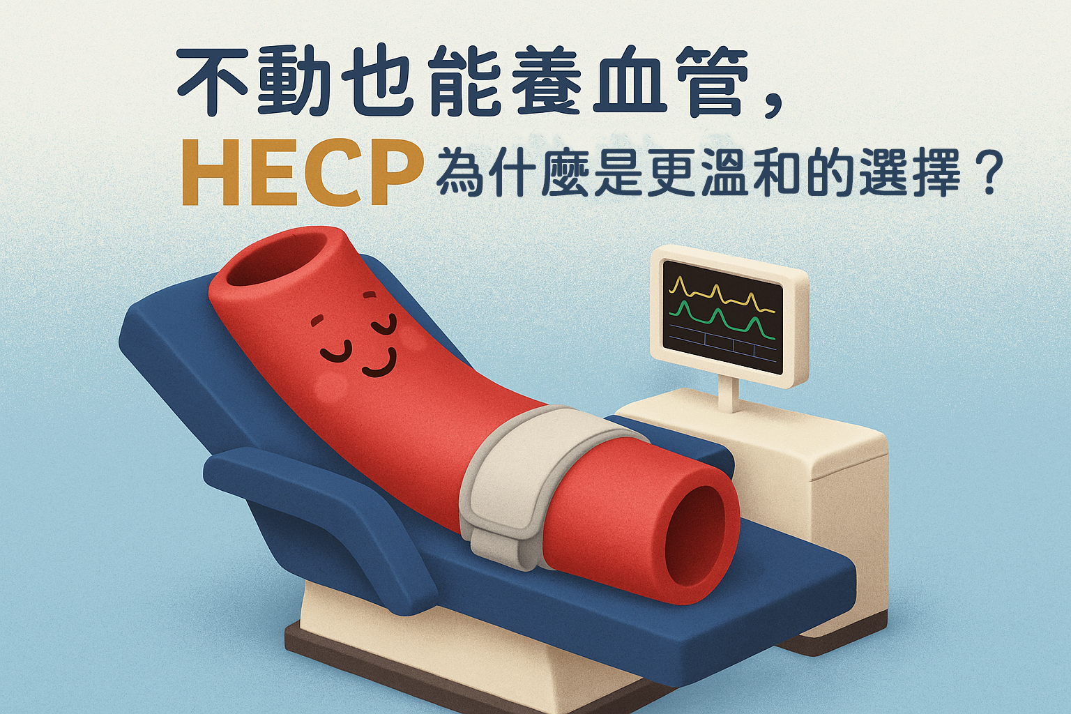 患者正在接受HECP體外反搏治療